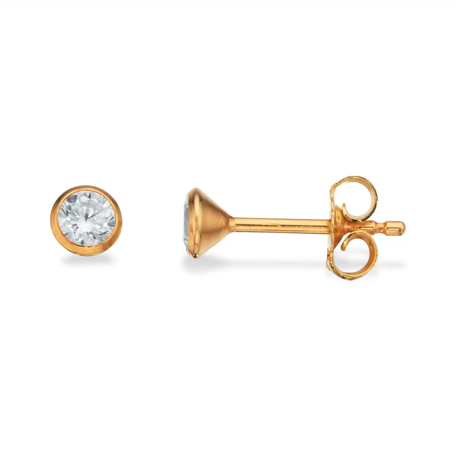 Ørepynt zir. 3,5 mm. 8 kt.
