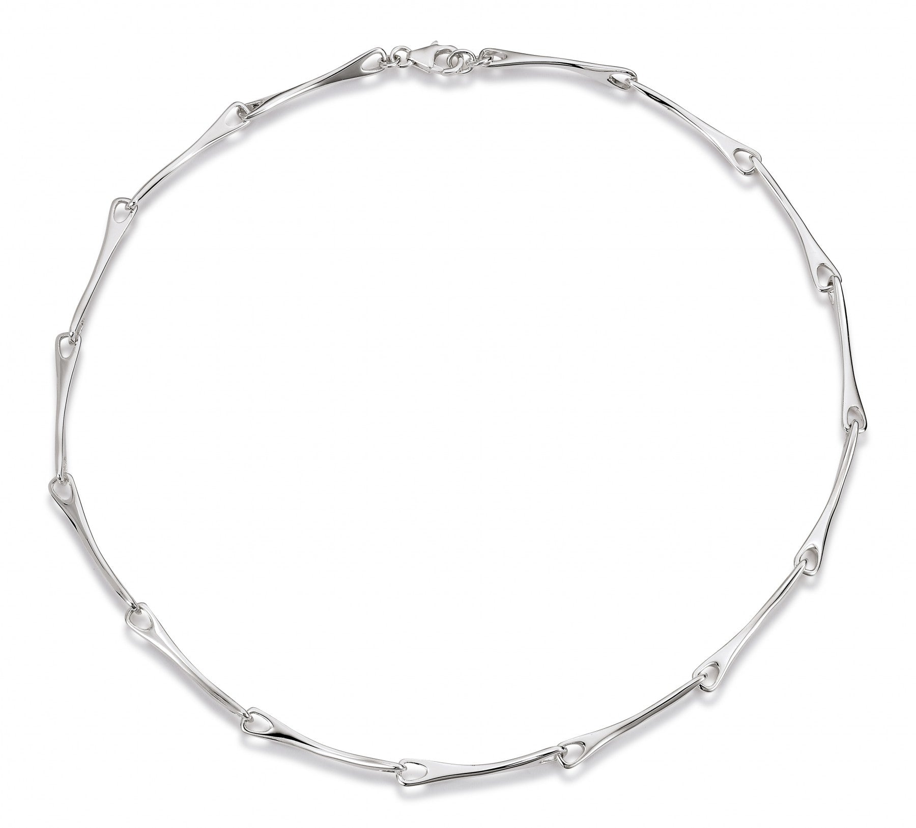 SØLV COLLIER 42CM*