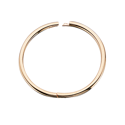 8 kt. Clip-creoler 1,0 x 16 mm.