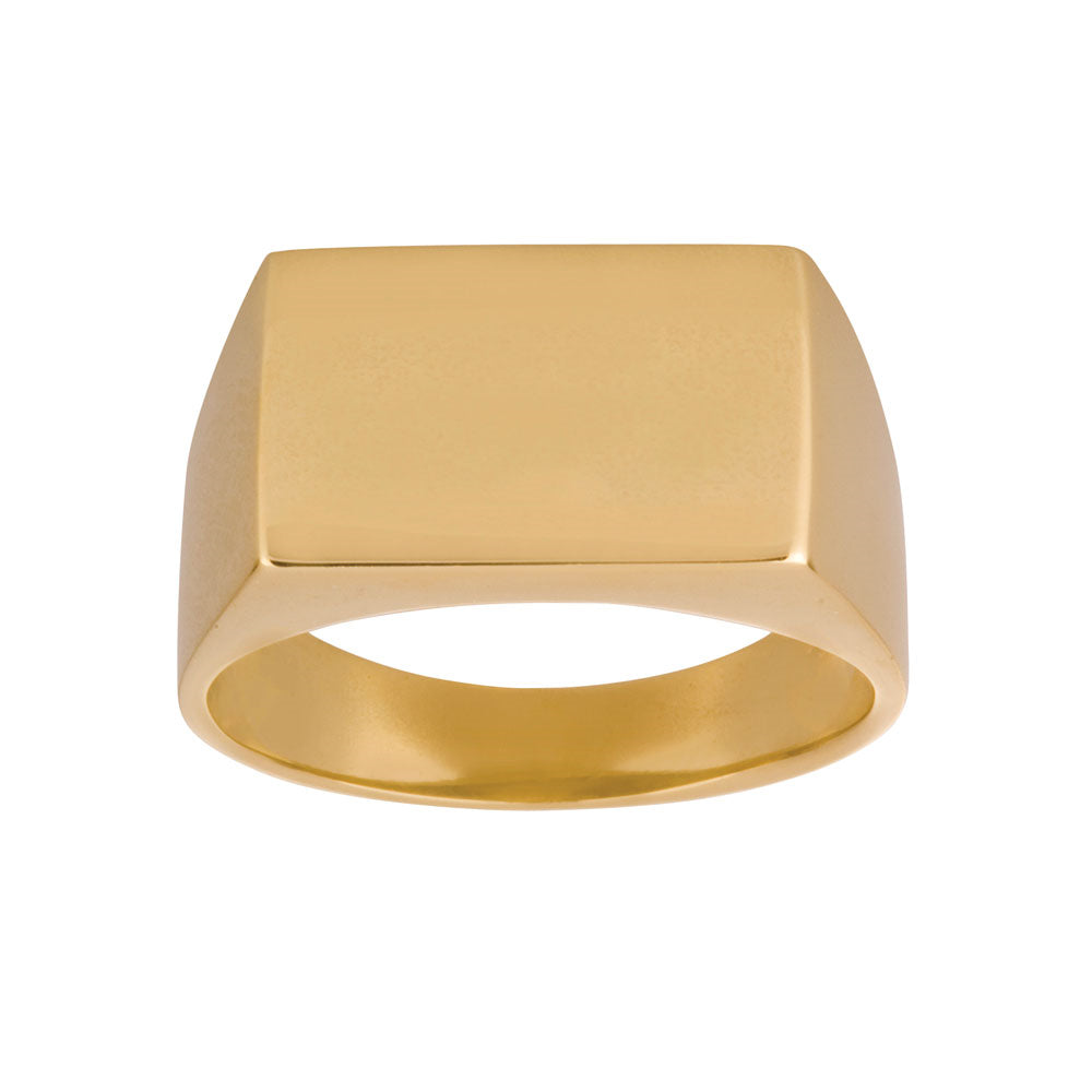 14 kt. herrering glat