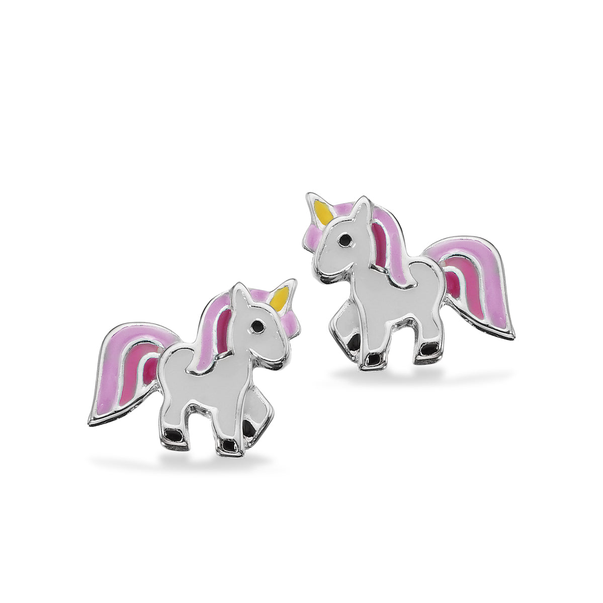 Ørepynt enhjørning sølv