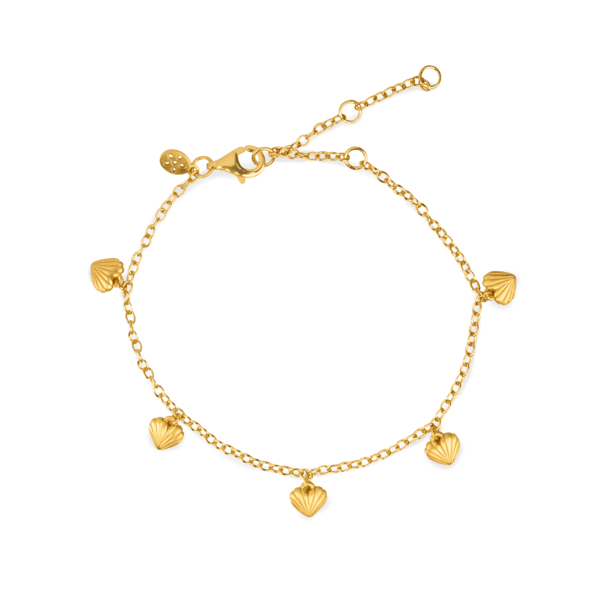 Sølvforgyldt armbånd Just Love