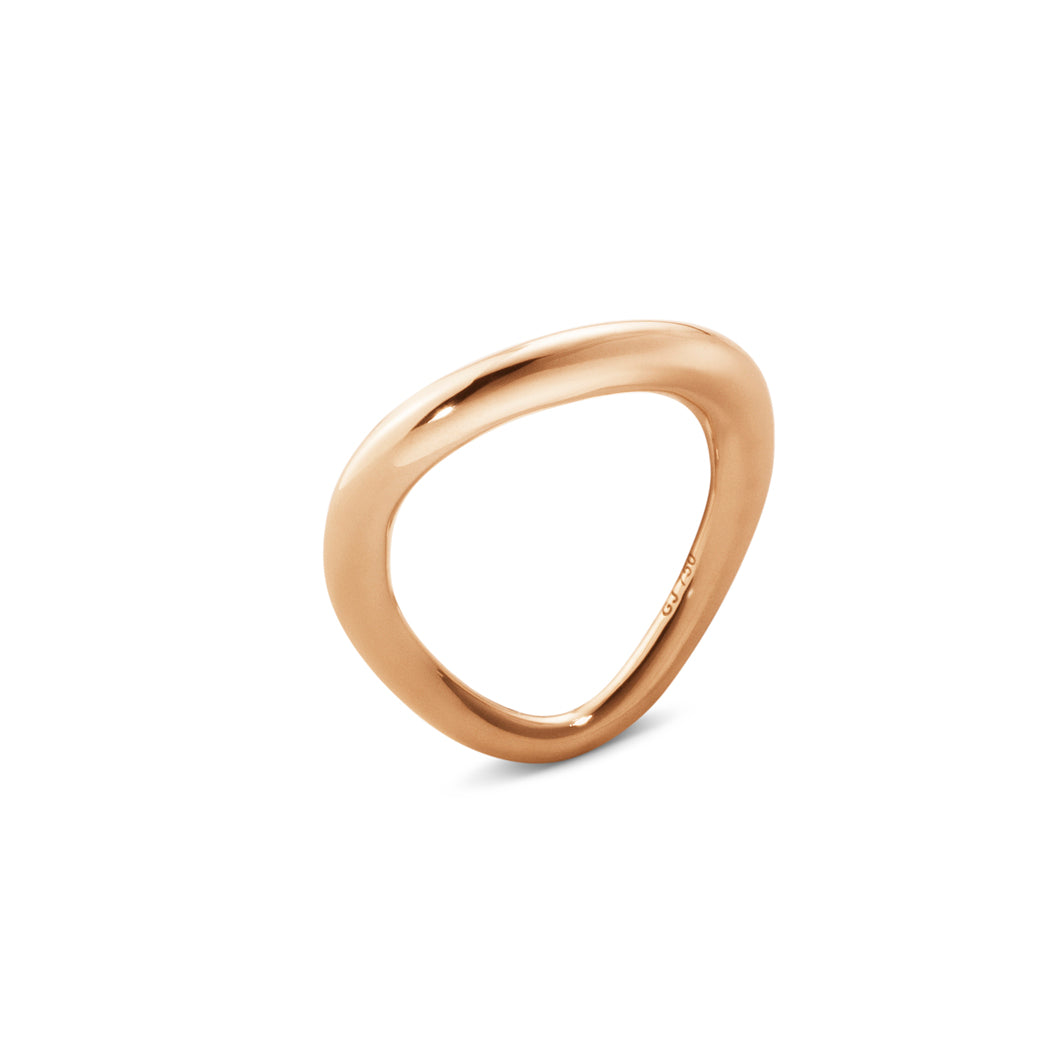 Offspring ring 18 kt. rosag G.J. 1433A