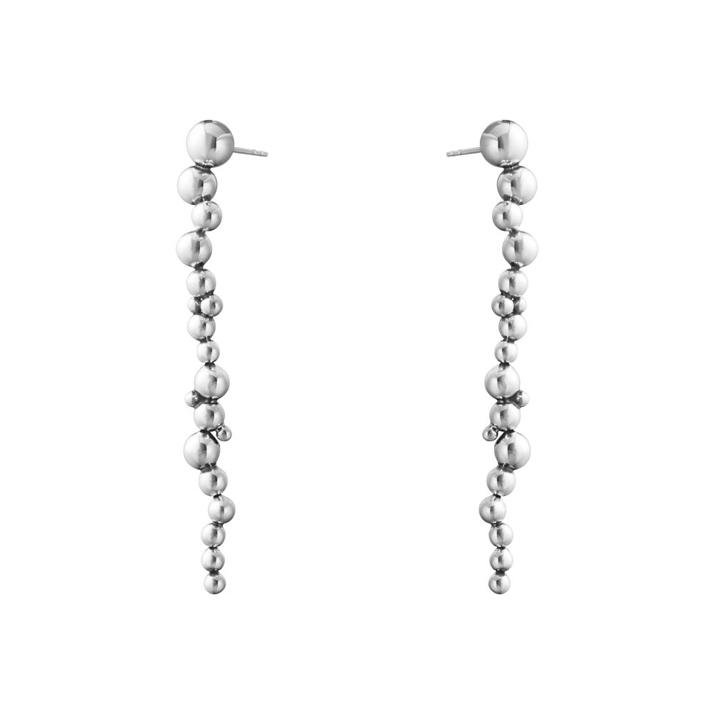 Moonlight Grapes lange sølvøreringe 551Z