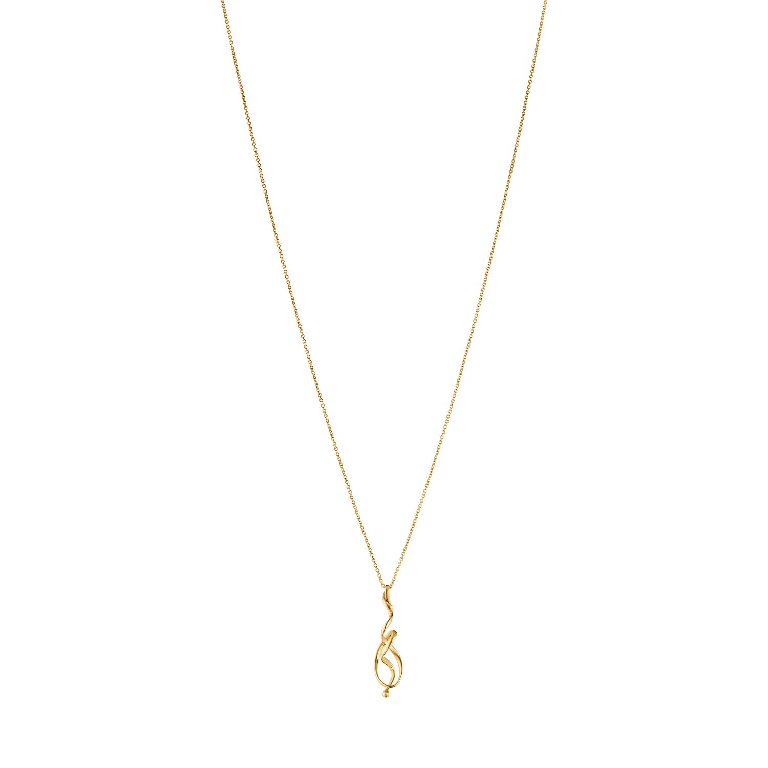 18 kt. Forget-Me-Knot vedhæng