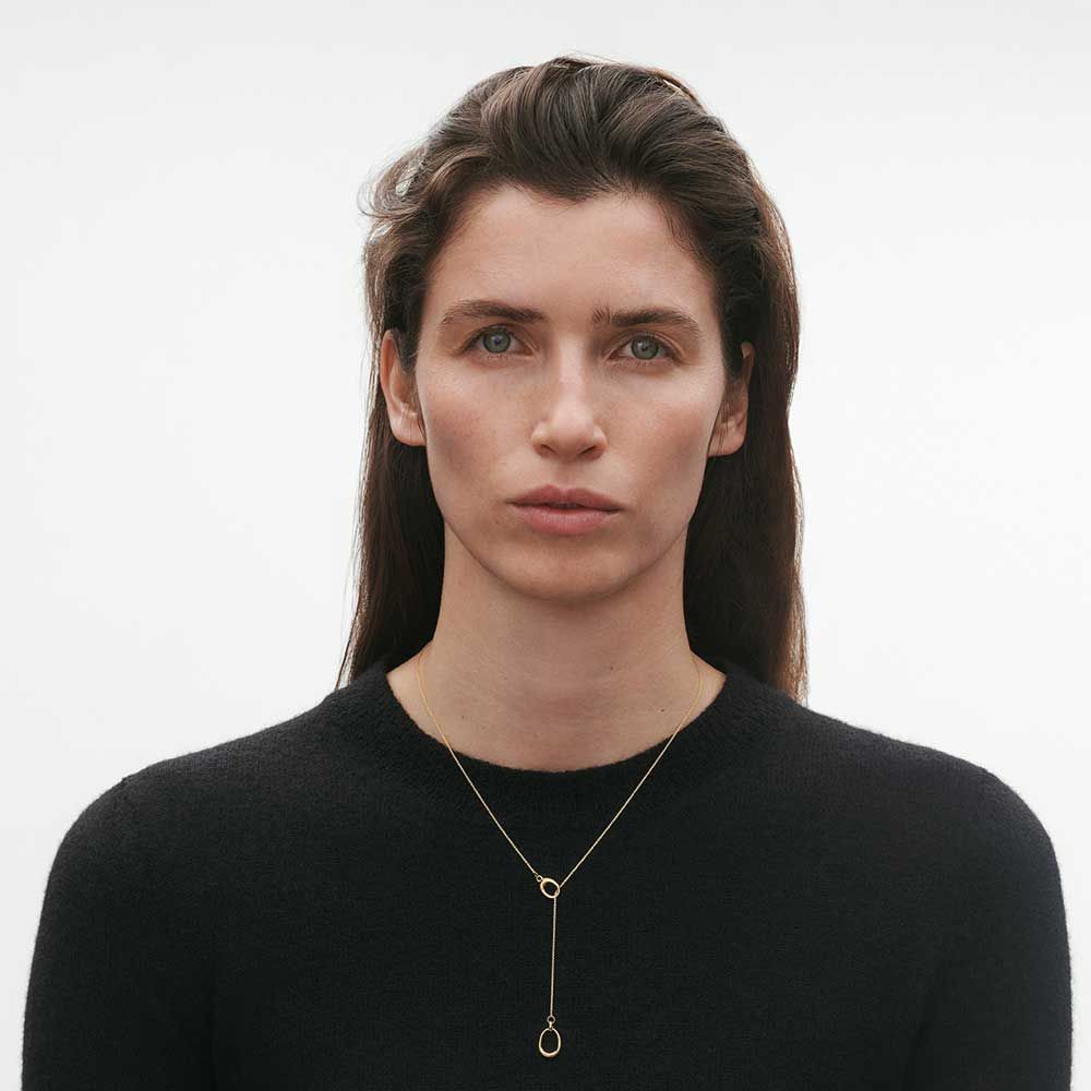 18 kt. Offspring Lariat halskæde