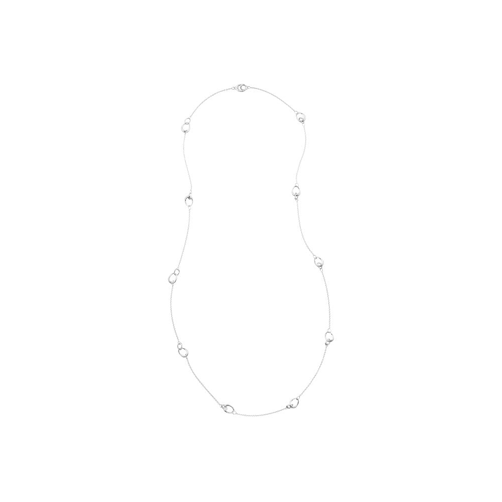 Sølv Offspring Sautoir sølvhalskæde 90 cm