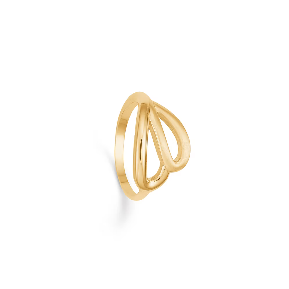 14 kt. Ring Rds.Sølv