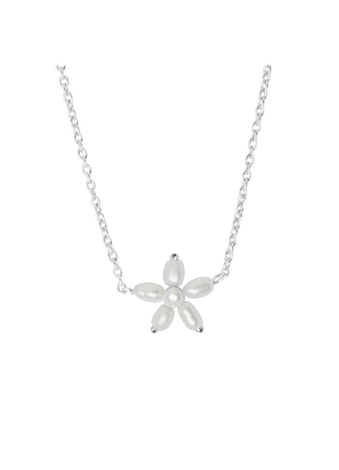 Sølv halskæde Pearl Signature