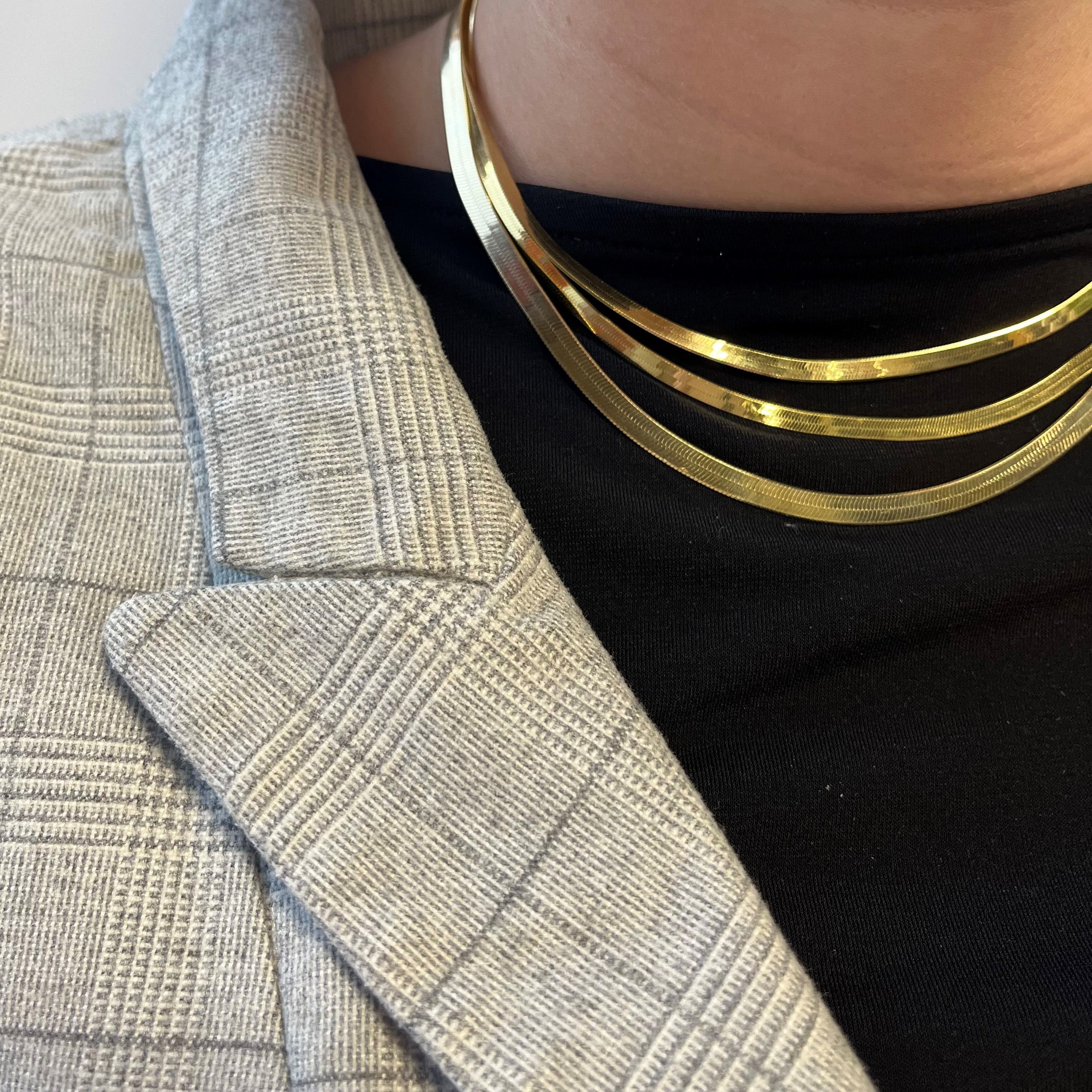 Collier Magic halskæde forgyldt 42+5 cm