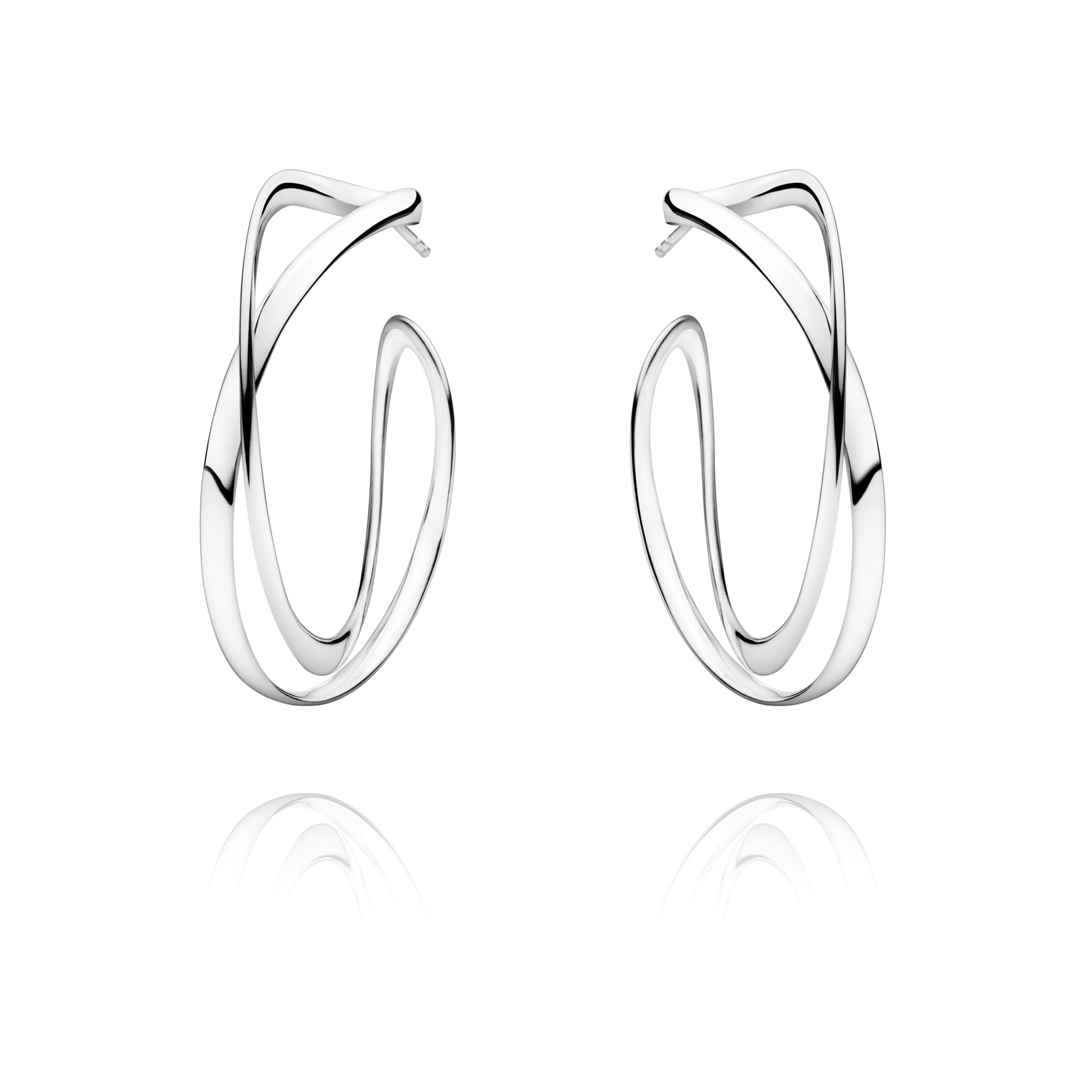 Sølv Øreringe Infinity GJ 452