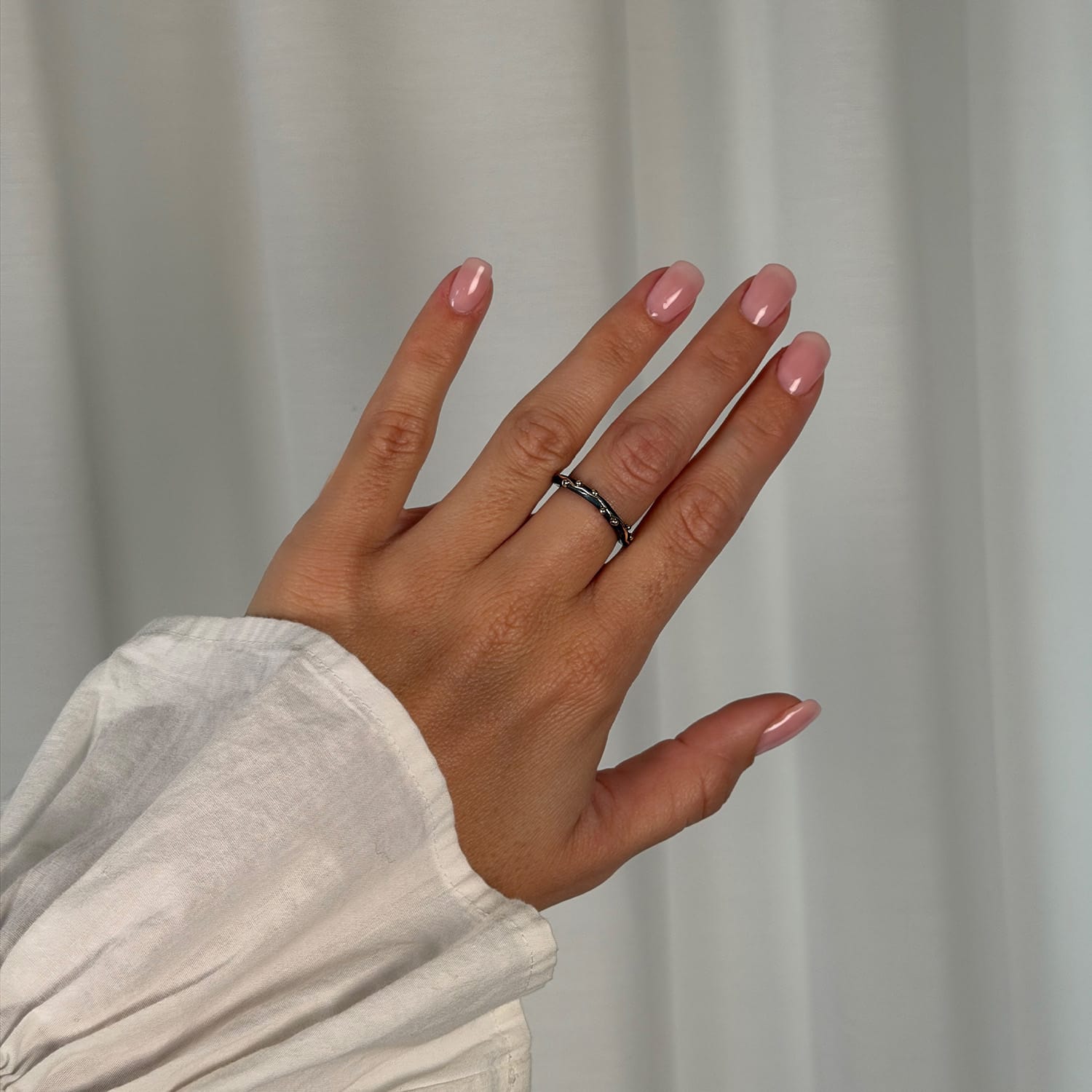 Sølvring Zeus Single Bril.0,05ct. m/14kt