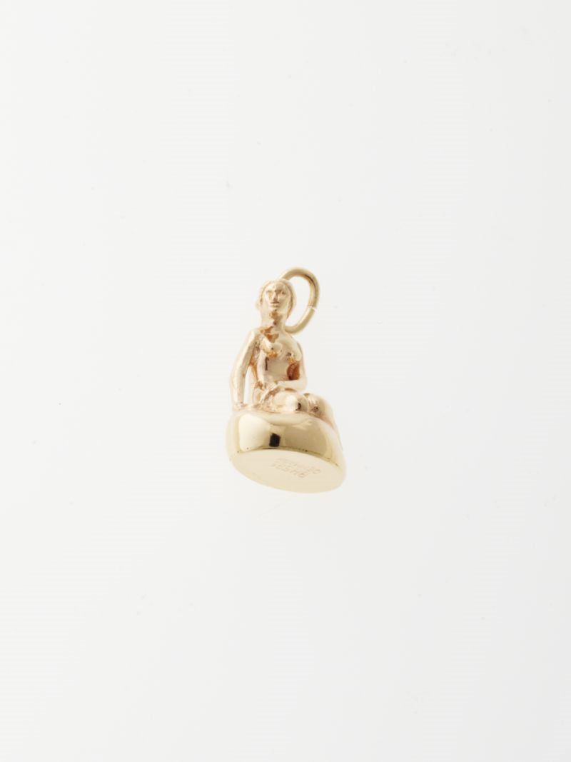 14 krt. vedhæng havfrue*