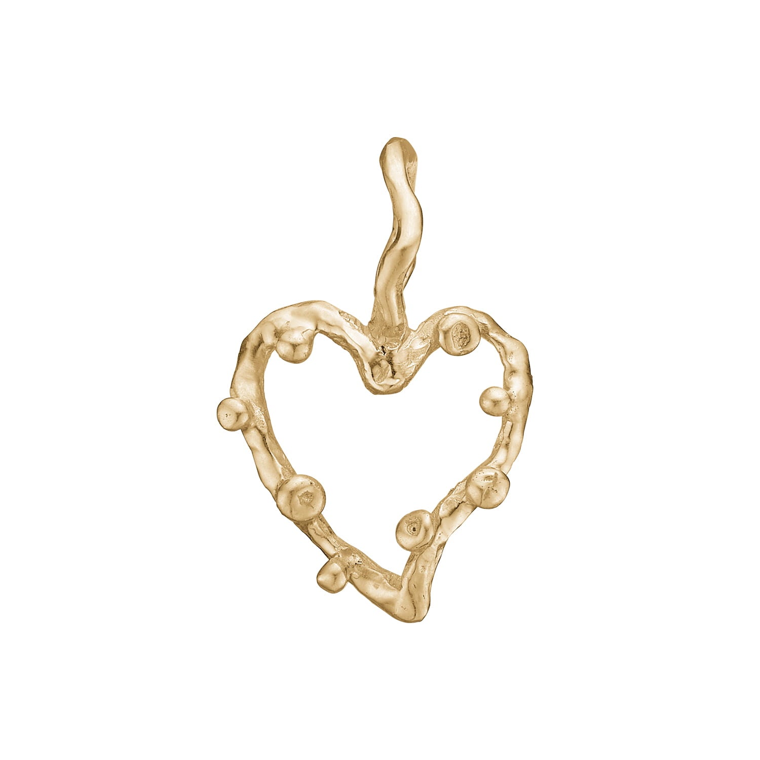 14 kt. hjerte vedhæng Zenith Open Heart