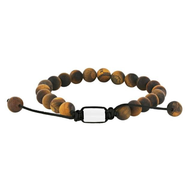 SON sten armbånd Tigerøje 8 mm.