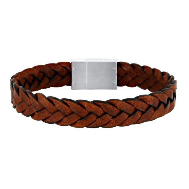 Son armbånd brun kalv 21 cm.