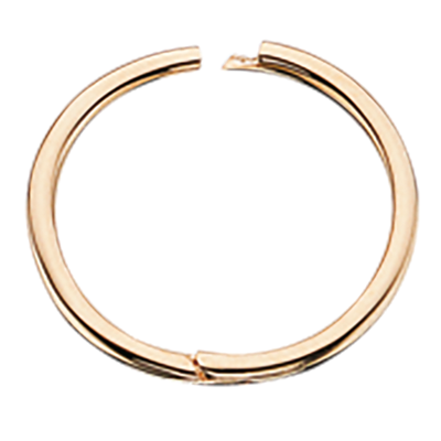 Clip-creoler 1,0 x 12 mm. 8 kt.