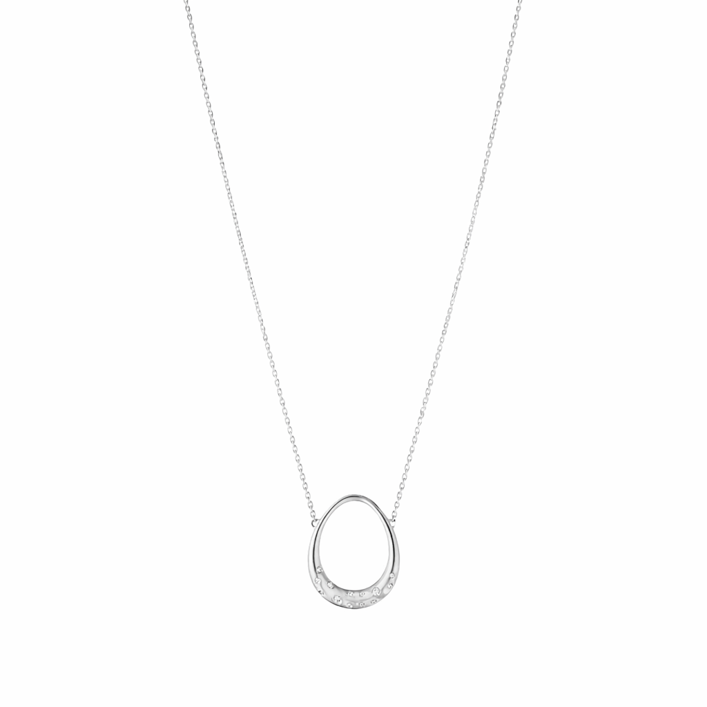 Offspring sølvvedhæng m/0,04 ct. small