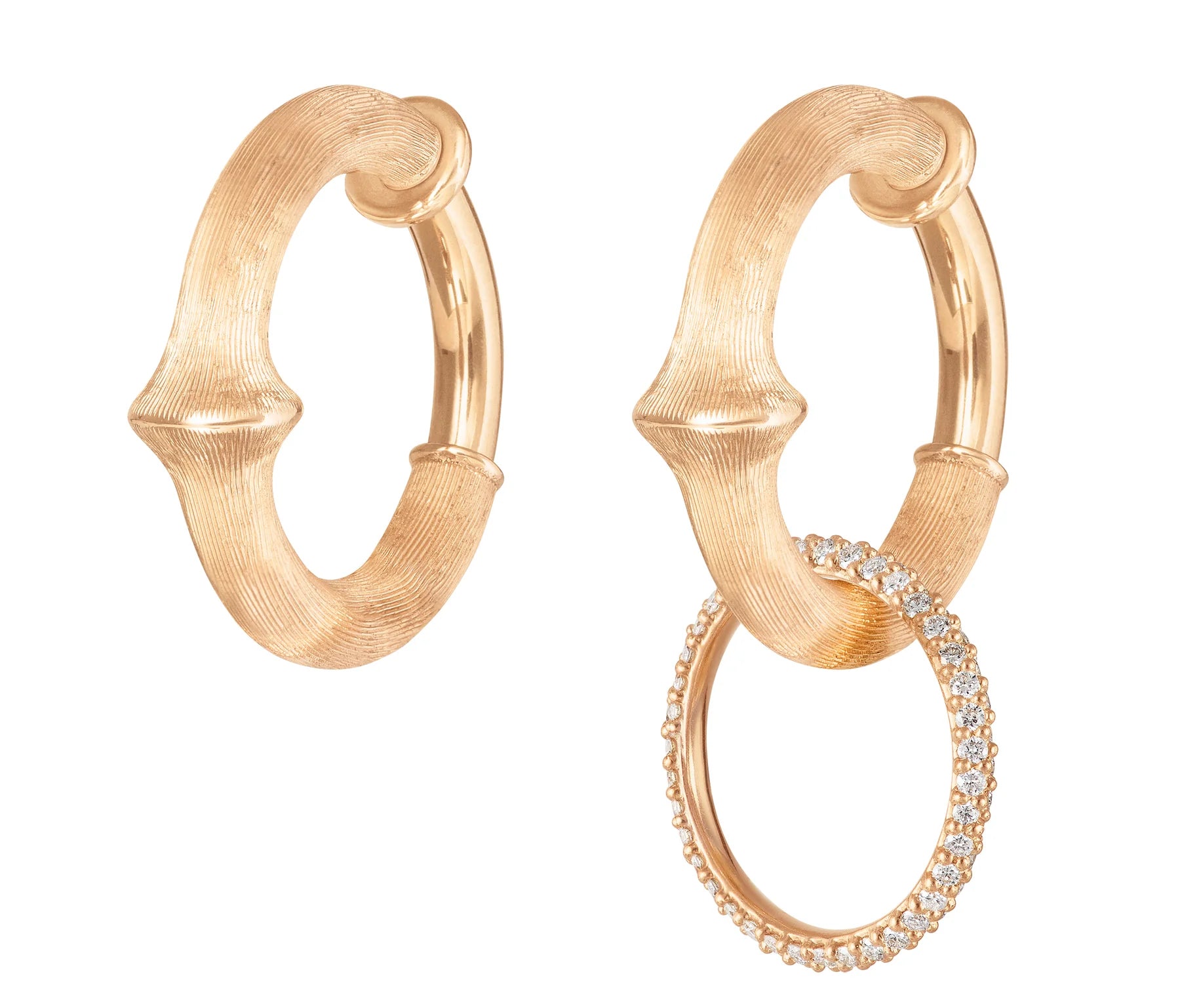 1 stk. mellem Nature vedhæng m/78 brillanter