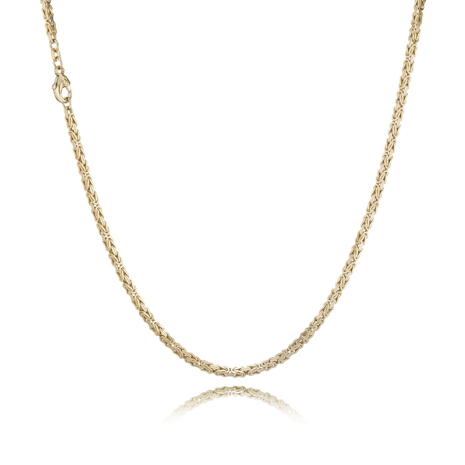 14 kt. kongekæde 50 cm BNH