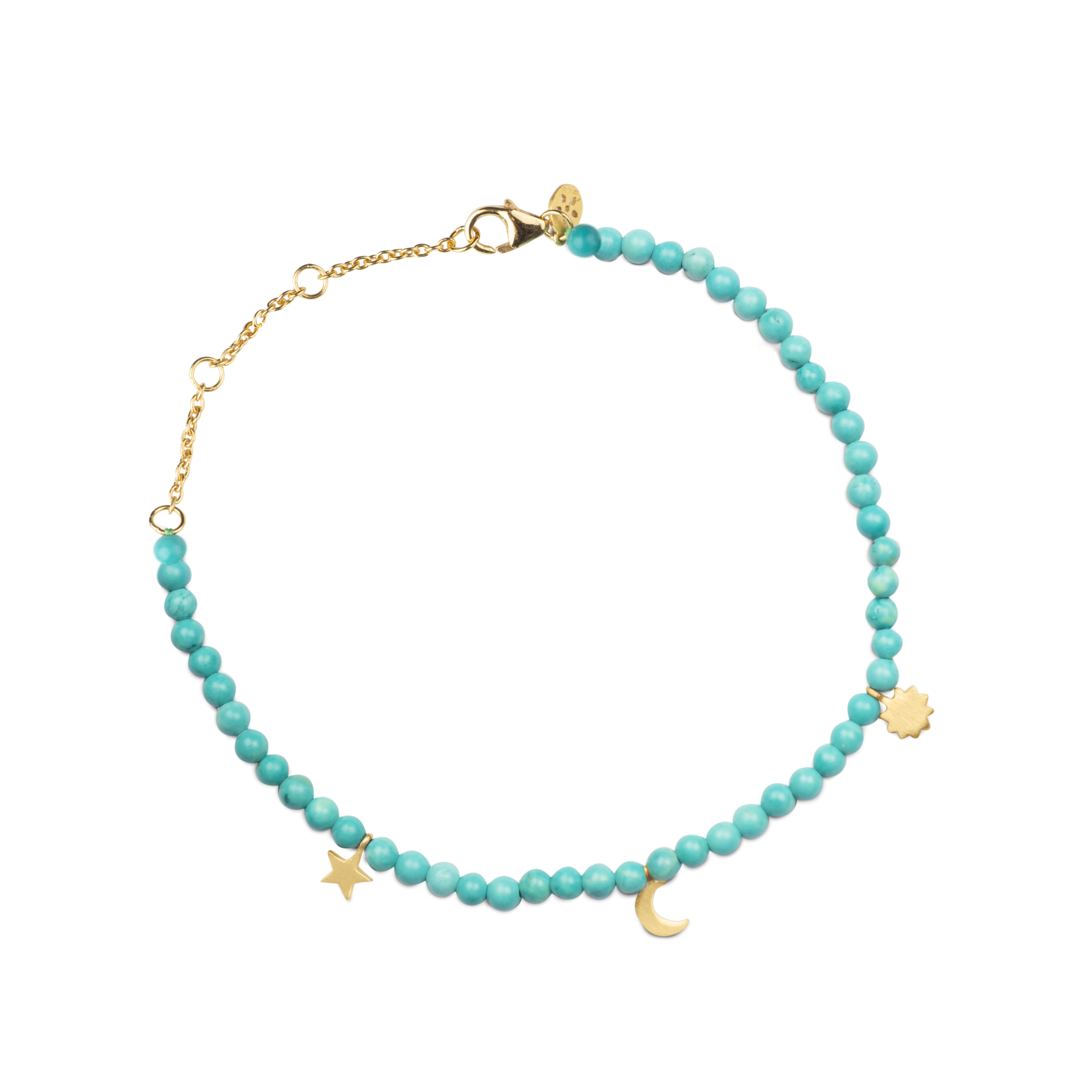 Sølv forgyldt armbånd Below the Sky***