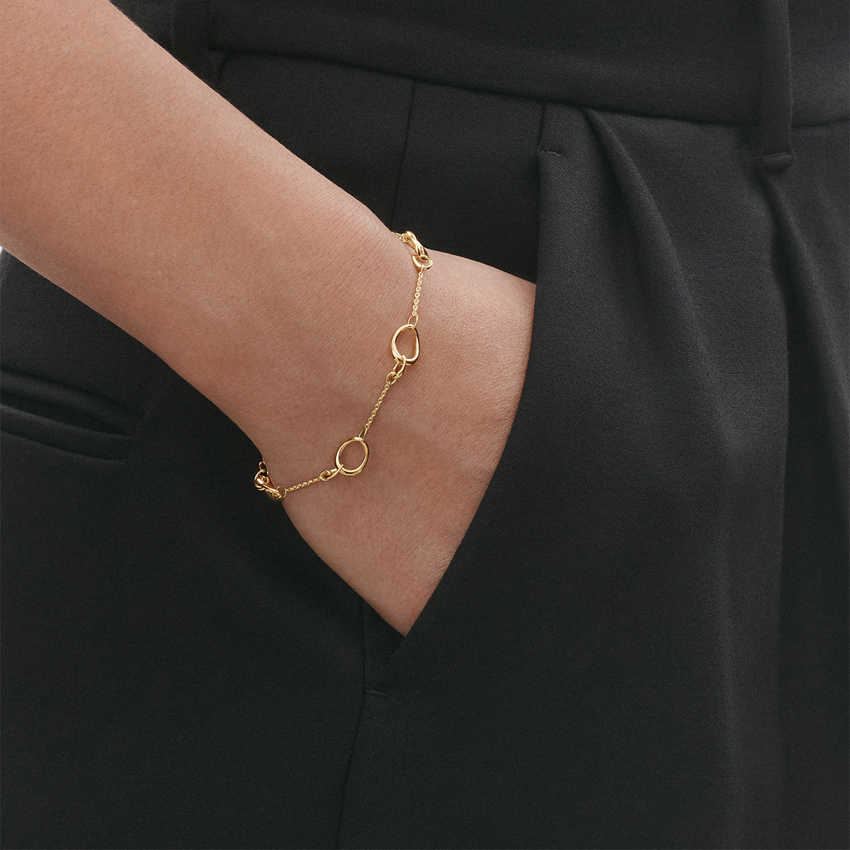 18 kt. Offspring armbånd