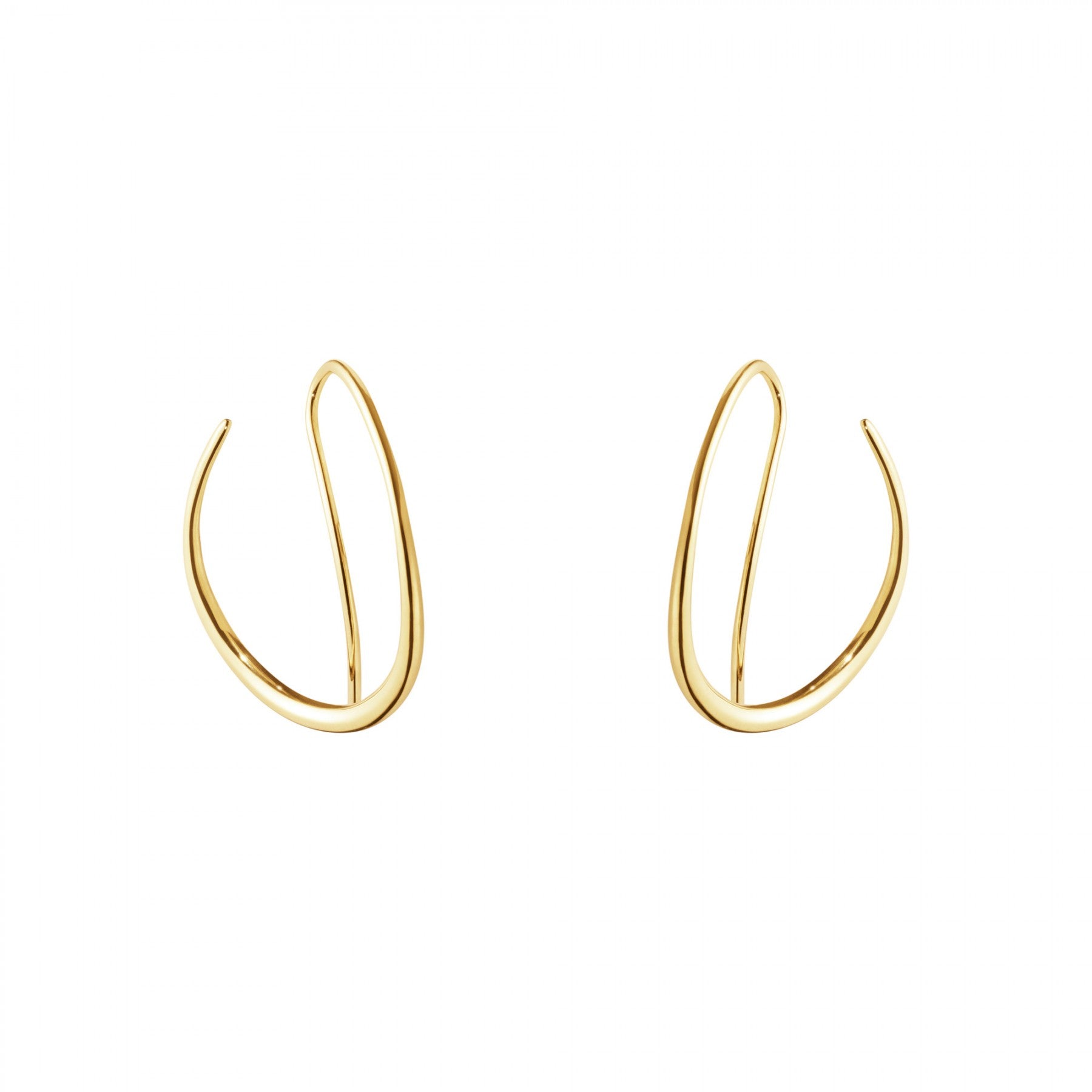 OFFSPRING EARHOOP 1433B LG 18 kt.