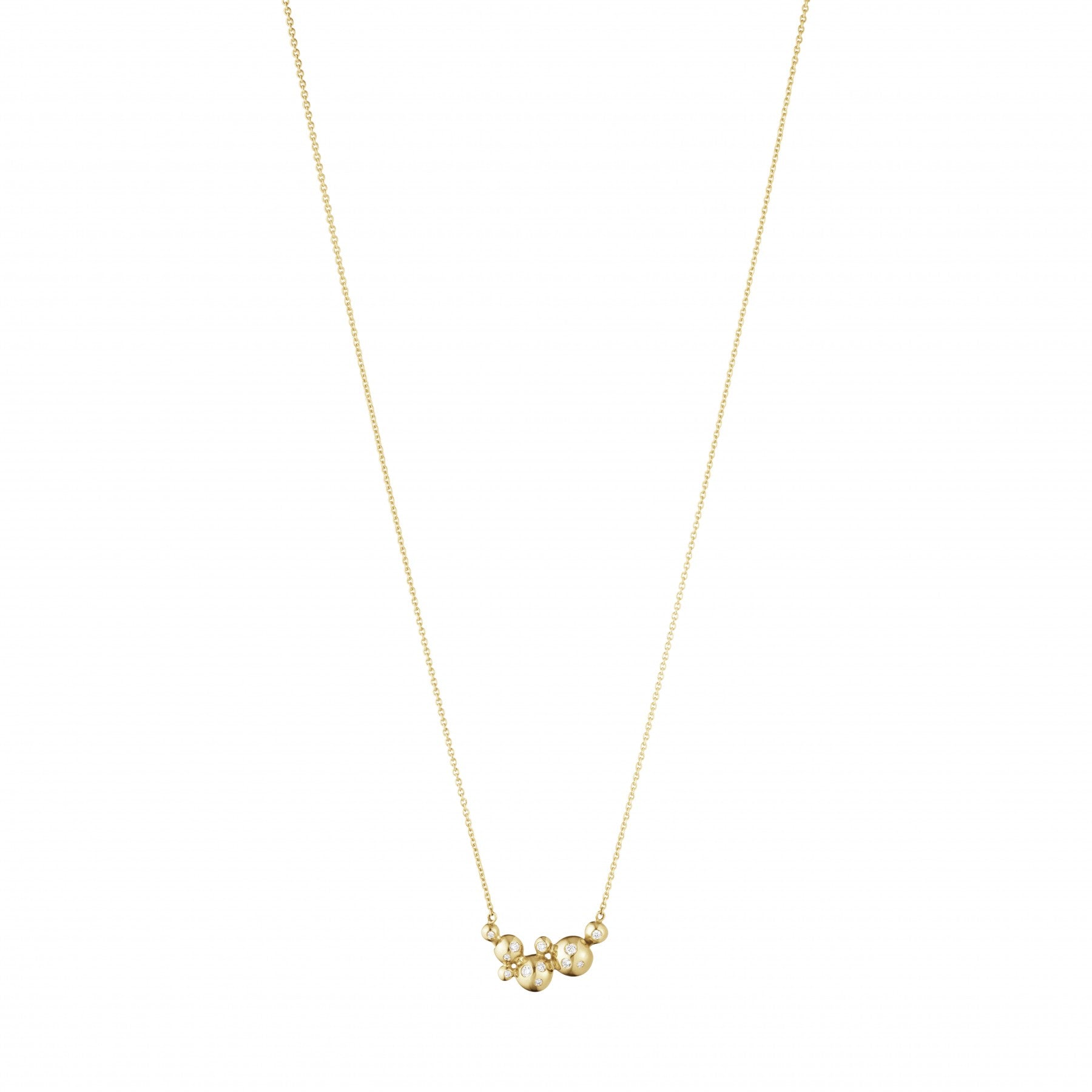 18 kt. Moonlight Grapes vedhæng m/kæde