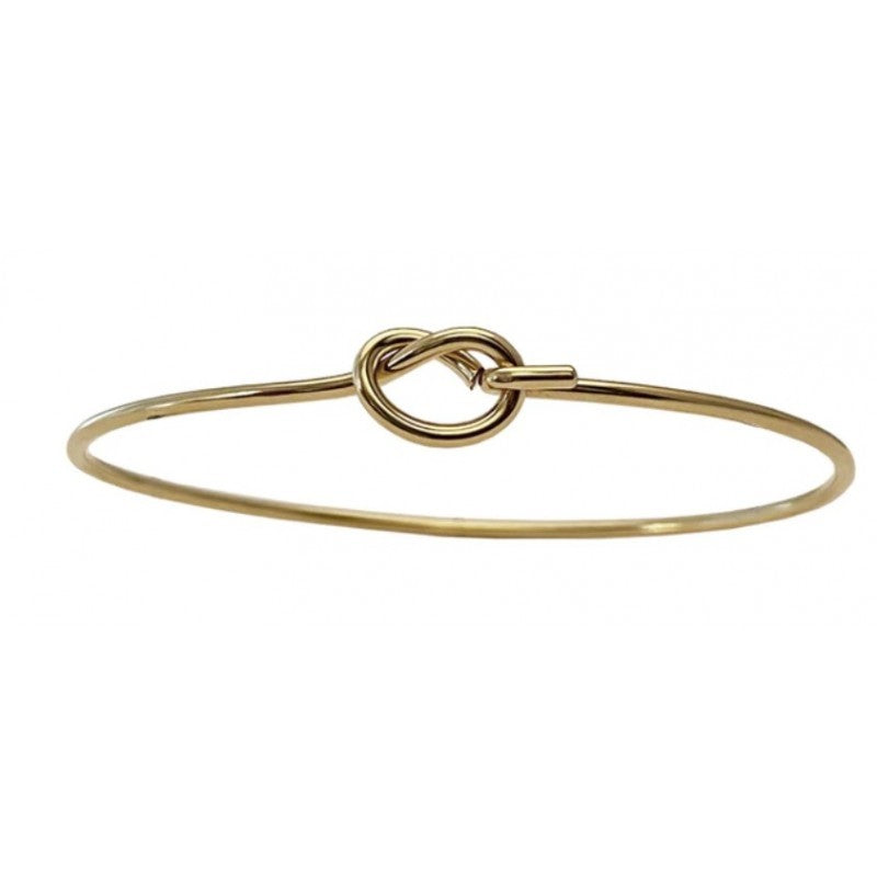 Armbånd m/knob sølv forgyldt