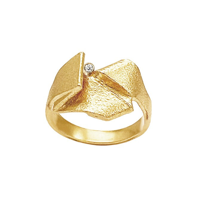 MILLE Ring NO. 5 with 0.02W/Vs - goldplated