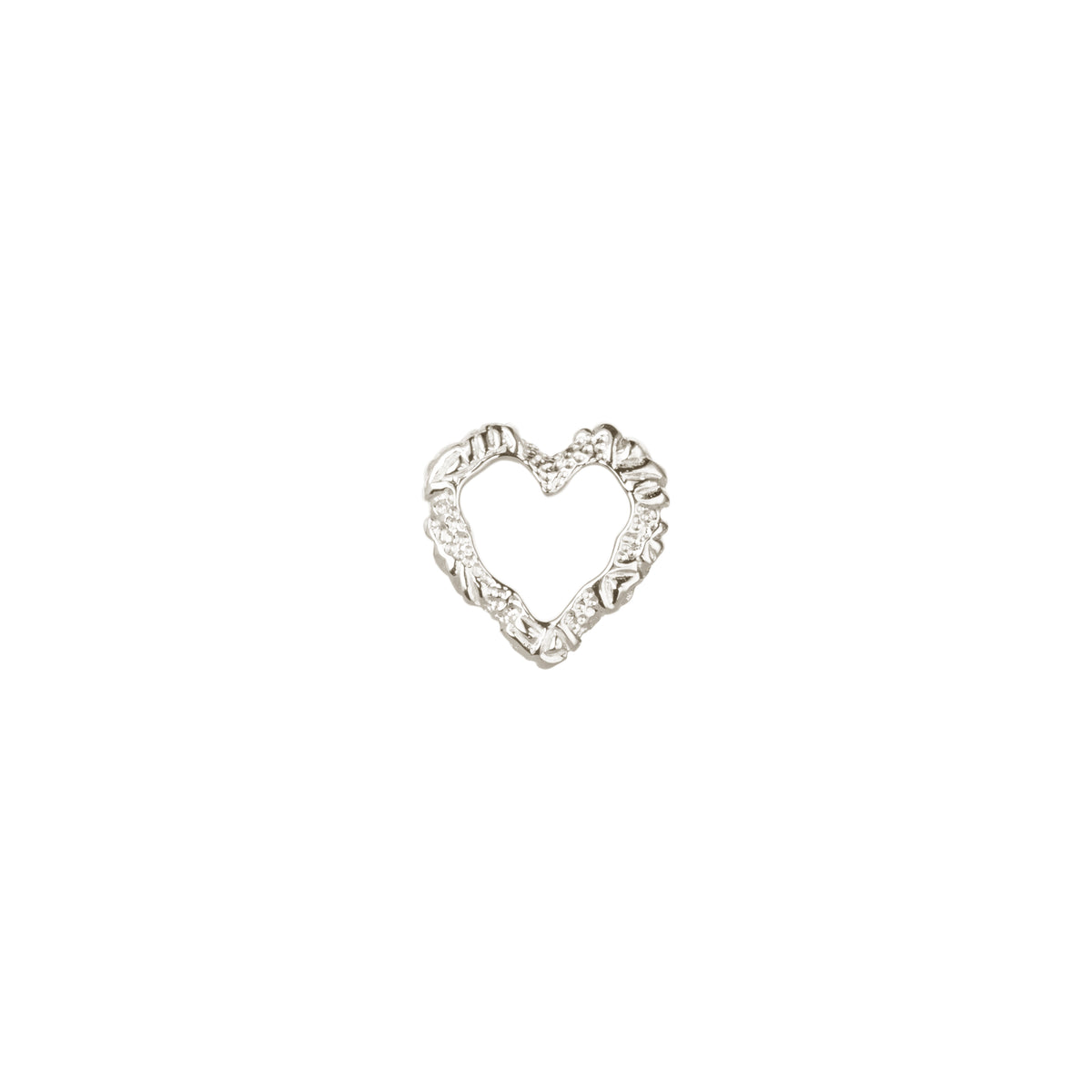 Mini Heart Crush vedhæng sølv