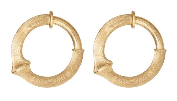 Nature lille kreol 18 karat rødguld Ø: 21mm