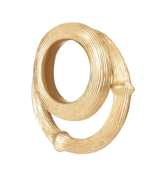 Vedhæng 2 stk. 18 karat rødguld til Nature creol