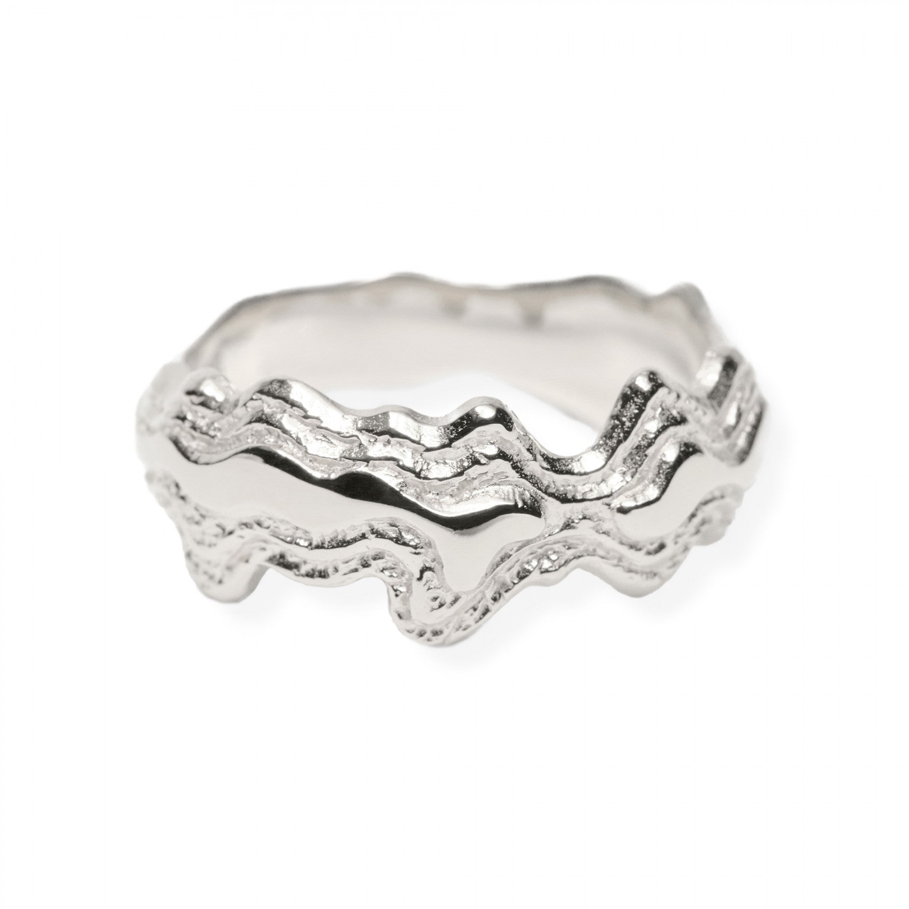 Lille Blurry sølvring Camille Brinch