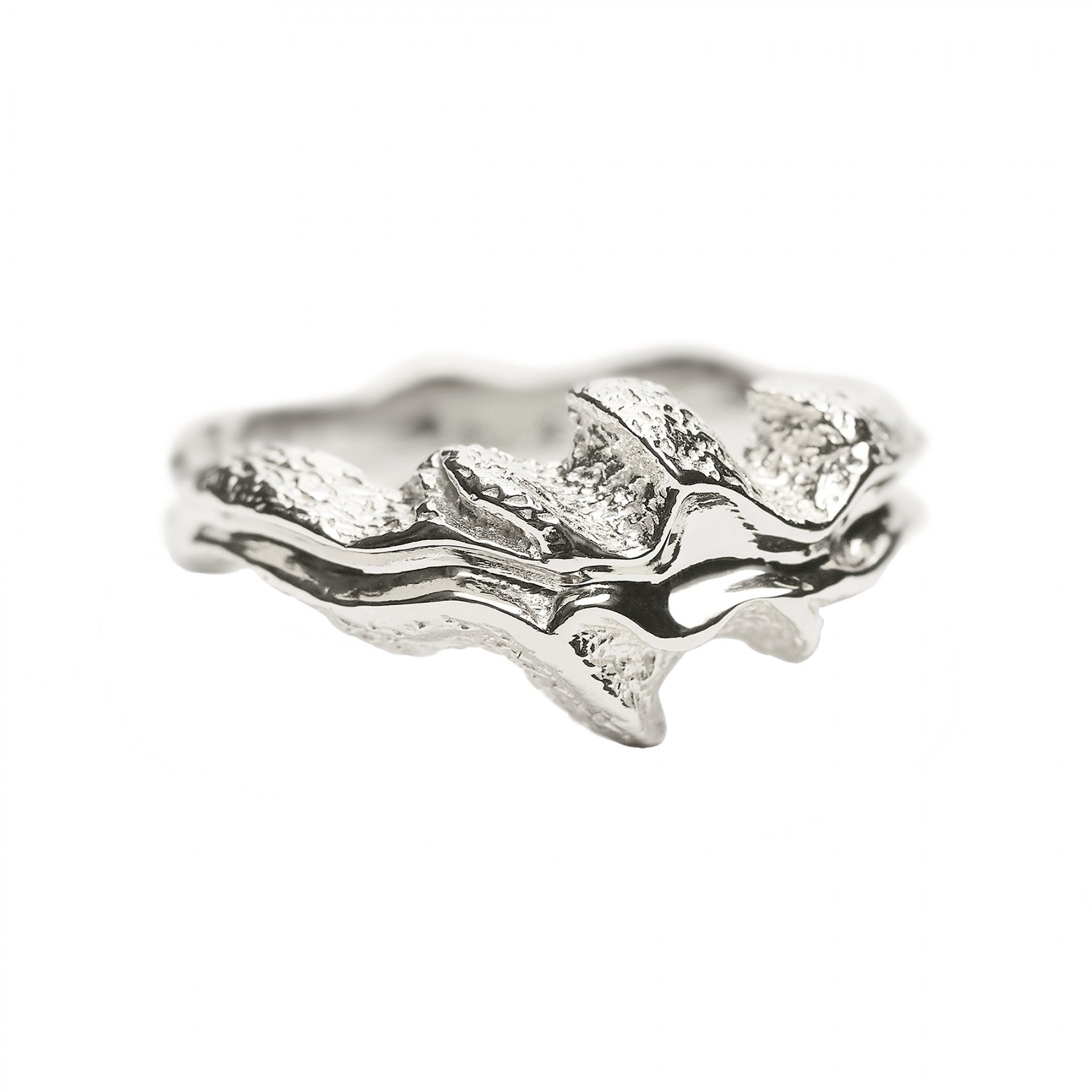 Lille Inferno Flames sølvring Camille Brinch***