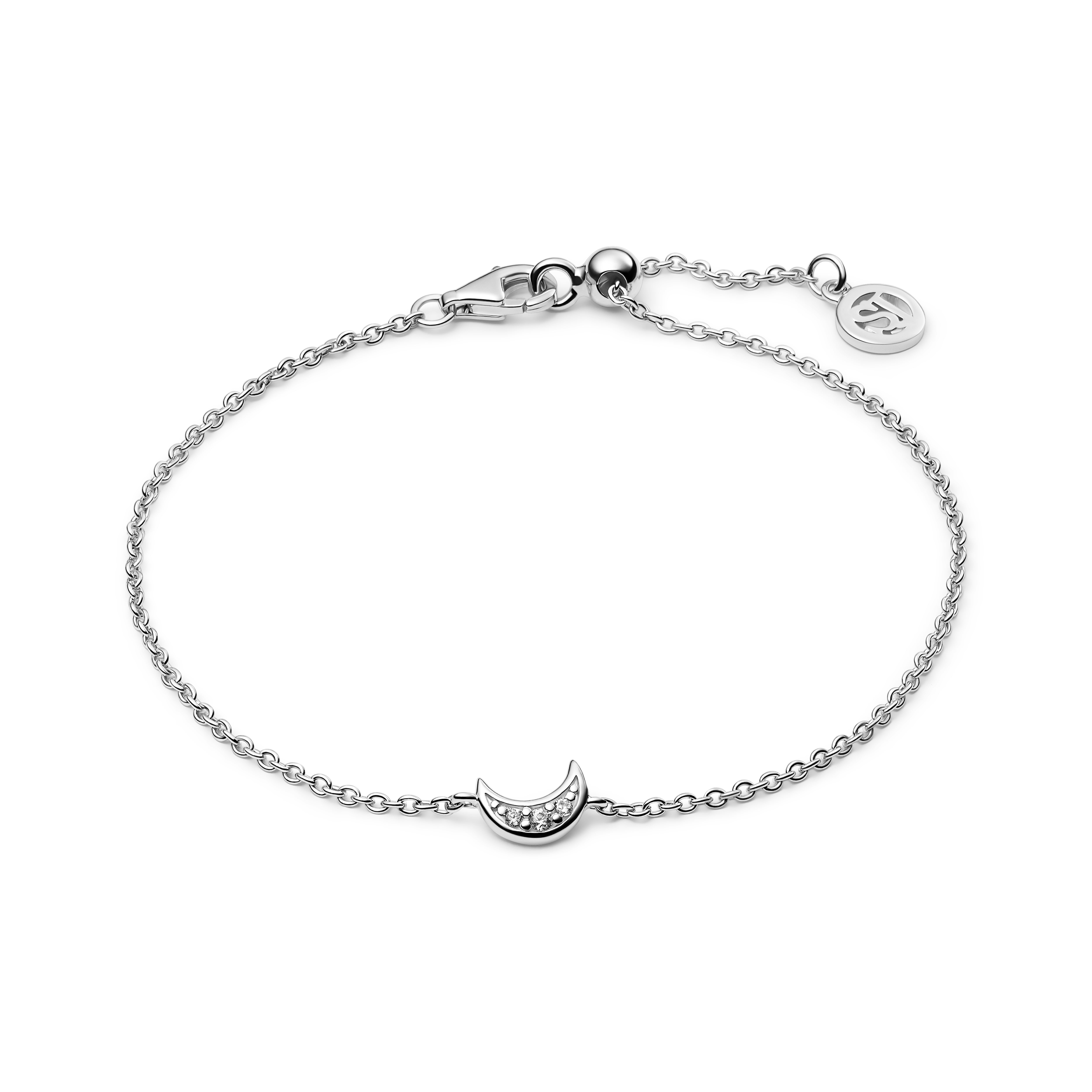 Luna sølv armbånd