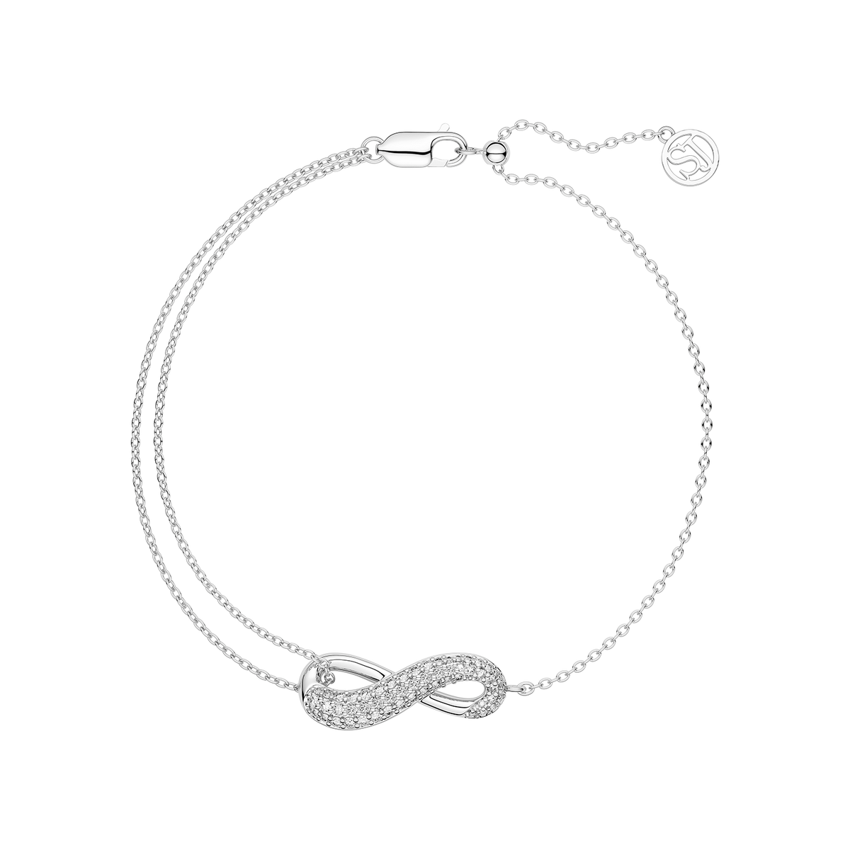 Infinito sølv armbånd