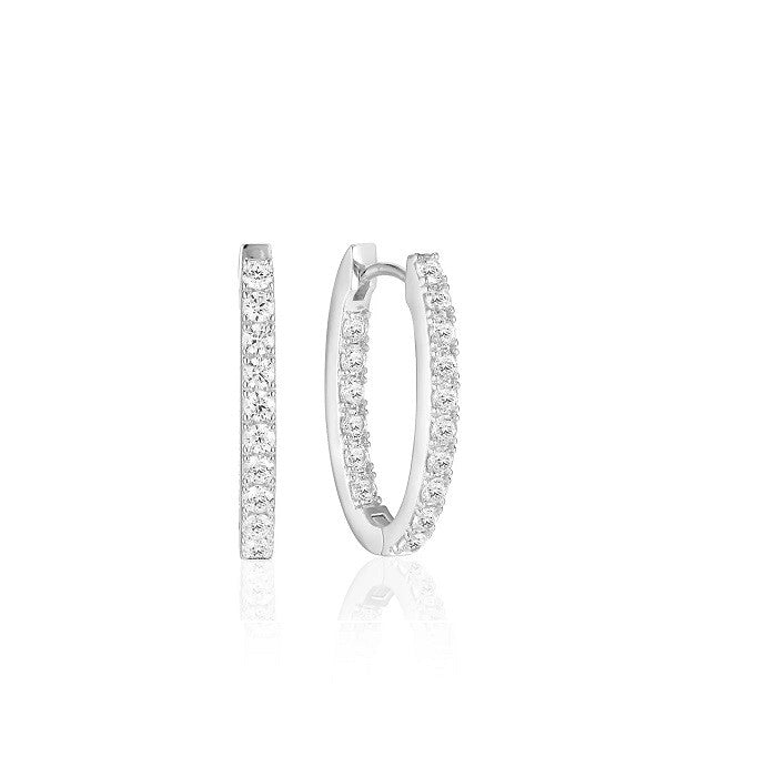 Sølv øreringe Ellisse Pianura Piccolo