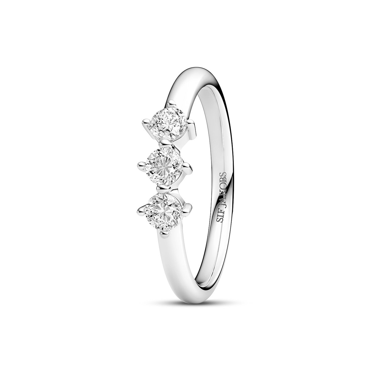 Princess sølv ring