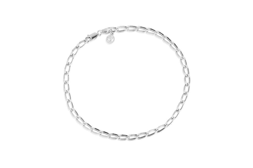 CHEVAL ANKEL KÆDE SØLV