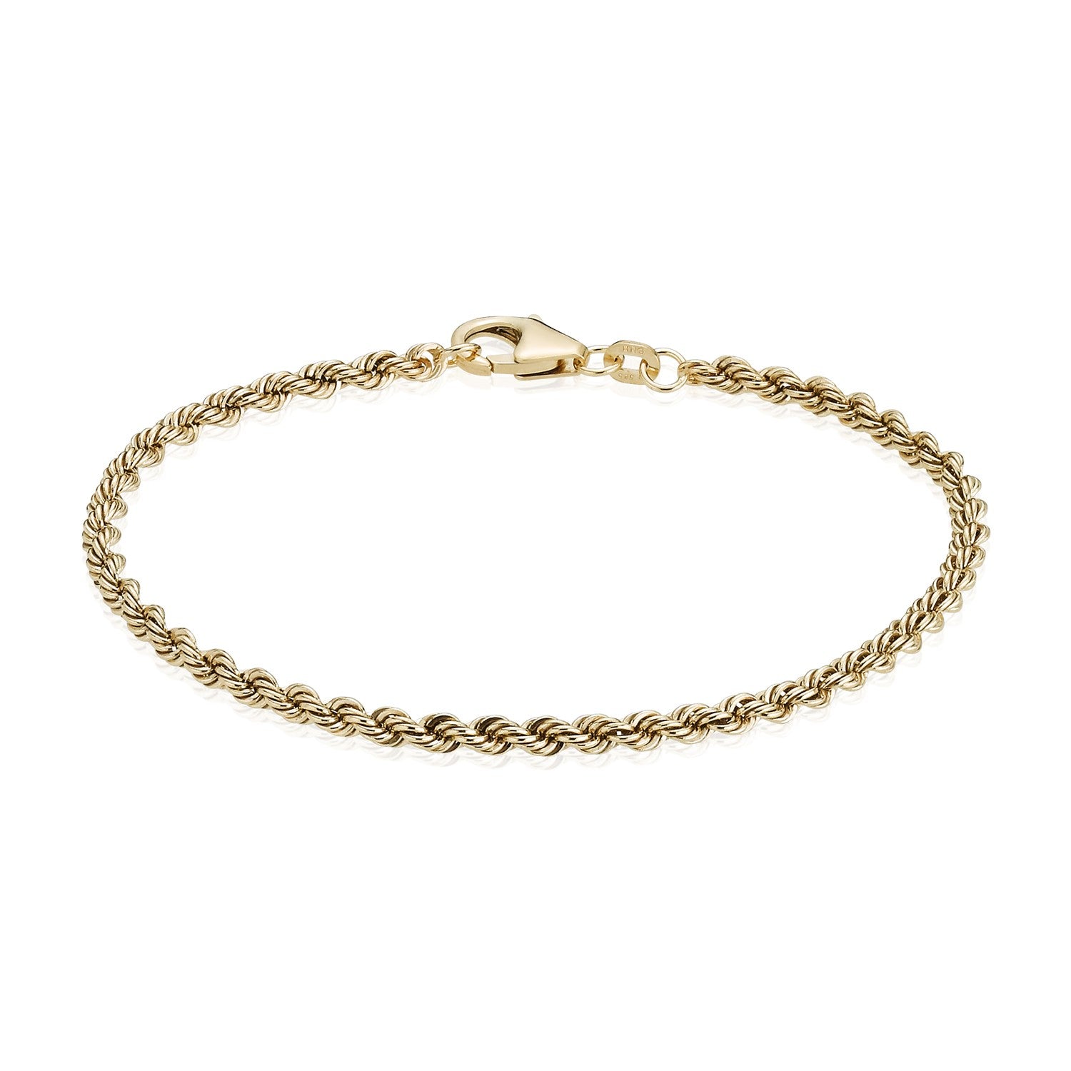 8 kt. Armlænke Cordel 18 cm.
