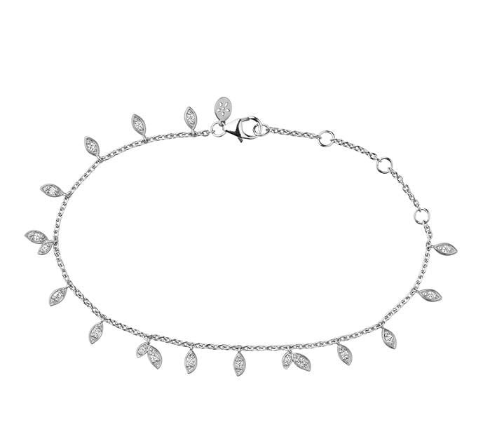 Sølvarmbånd Jungle Vine Sparkle