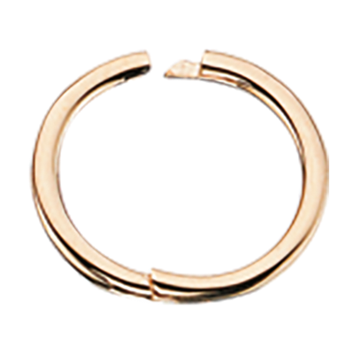 Clip-creoler 1 x 9 mm. 8 kt.