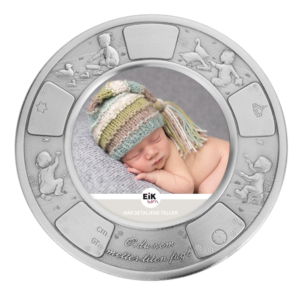 Tin Fotoramme, lille fugl