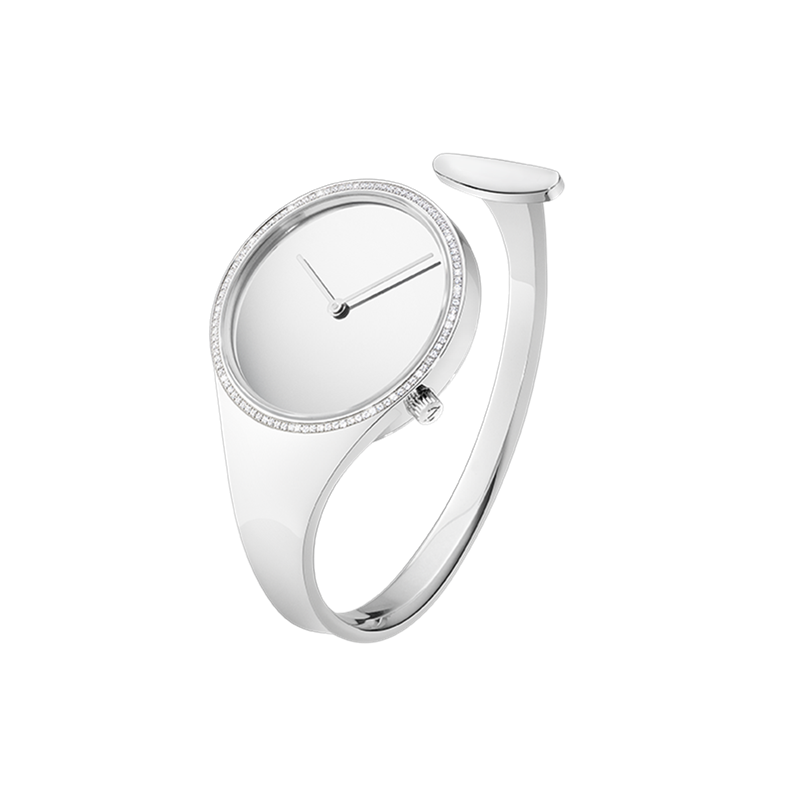 Bøjleur stål GJ VB226 Diamond Bezel 0,214ct