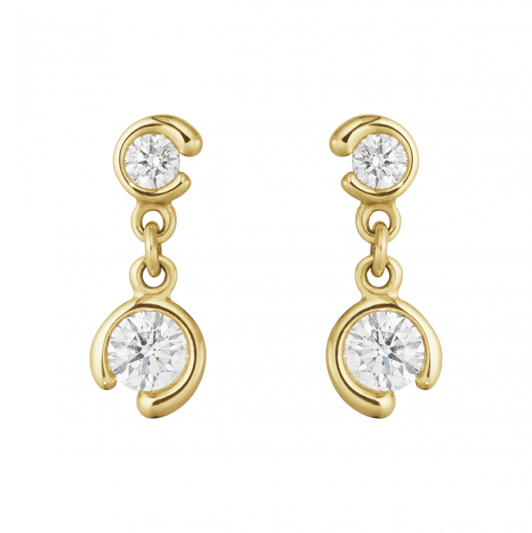 Mercy double Solitaire øreringe 18kt 0,40ct 1636I