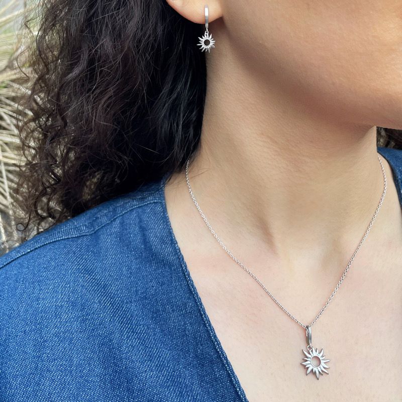 Sun Wild sølvvedhæng lille