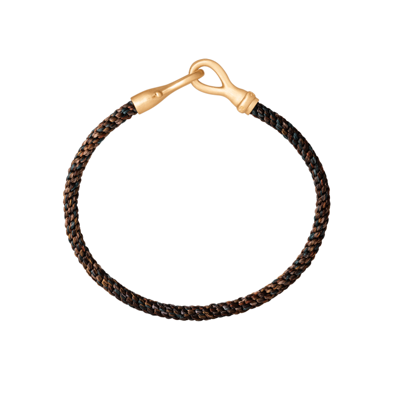 Armbånd Life,Herre, håndknyttet reb 38mm, farve: M