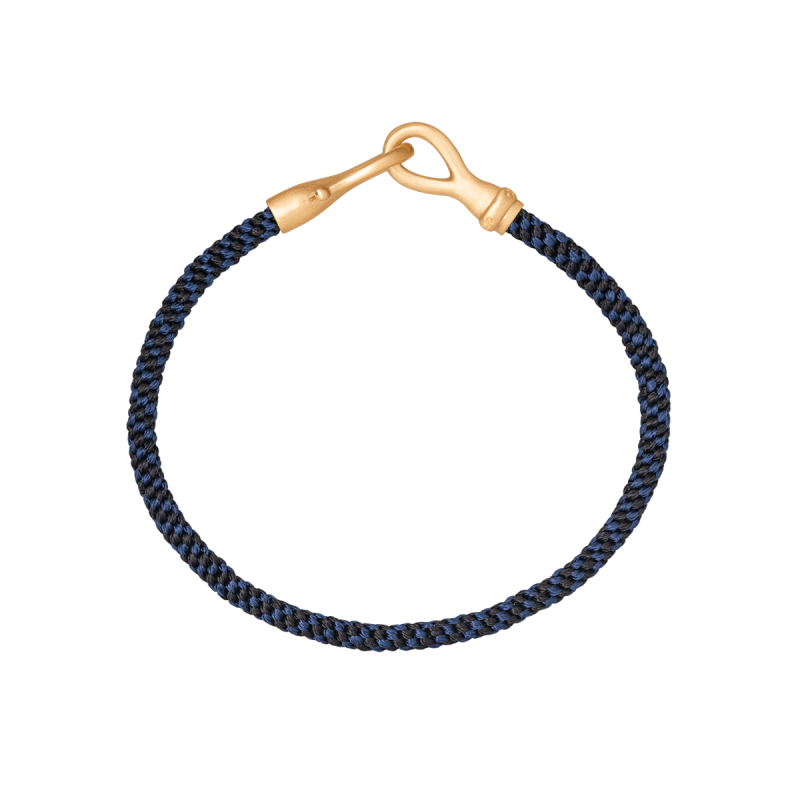 Armbånd Life,Herre, håndknyttet reb 38mm, farve: M