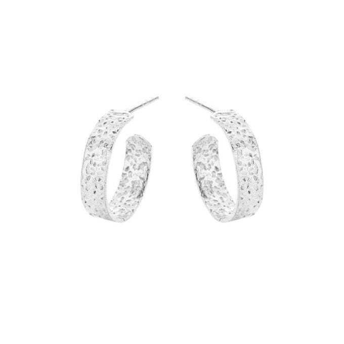 Sølv creol, rå overfl. ø15 mm